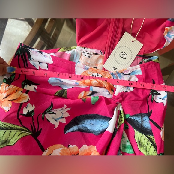 Bella Barnett Rakara Floral Halter Slit Maxi Dress - Picture 6 of 6